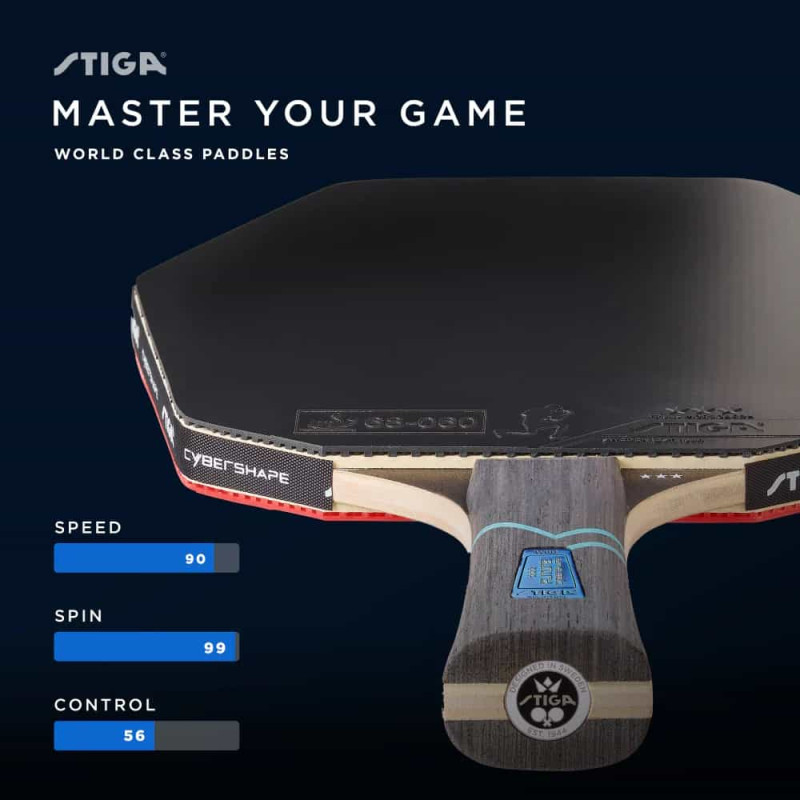 Ракетка для настільного тенісу Stiga Cybershape Future 3 Star FL (1213-0304-35)
