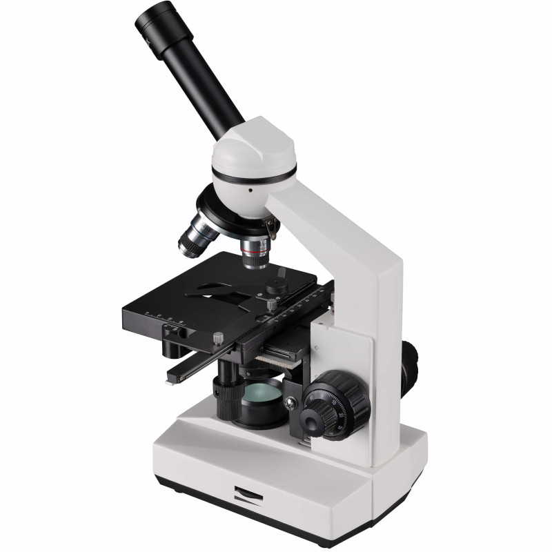 Микроскоп Bresser Erudit Basic Mono 40x-400x с адаптером для смартфона + кейс (5102100)