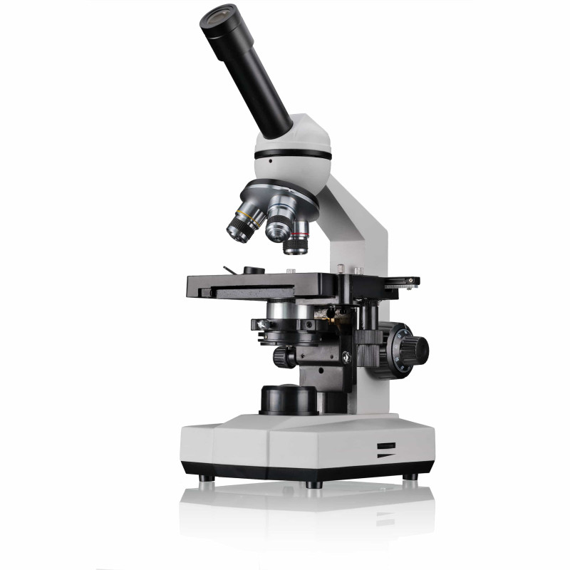 Микроскоп Bresser Erudit Basic Mono 40x-400x с адаптером для смартфона + кейс (5102100)