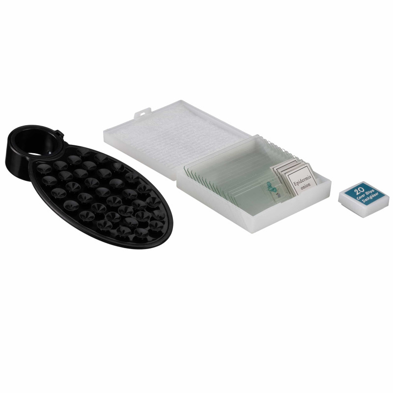 Микроскоп Bresser Erudit Basic Mono 40x-400x с адаптером для смартфона + кейс (5102100)