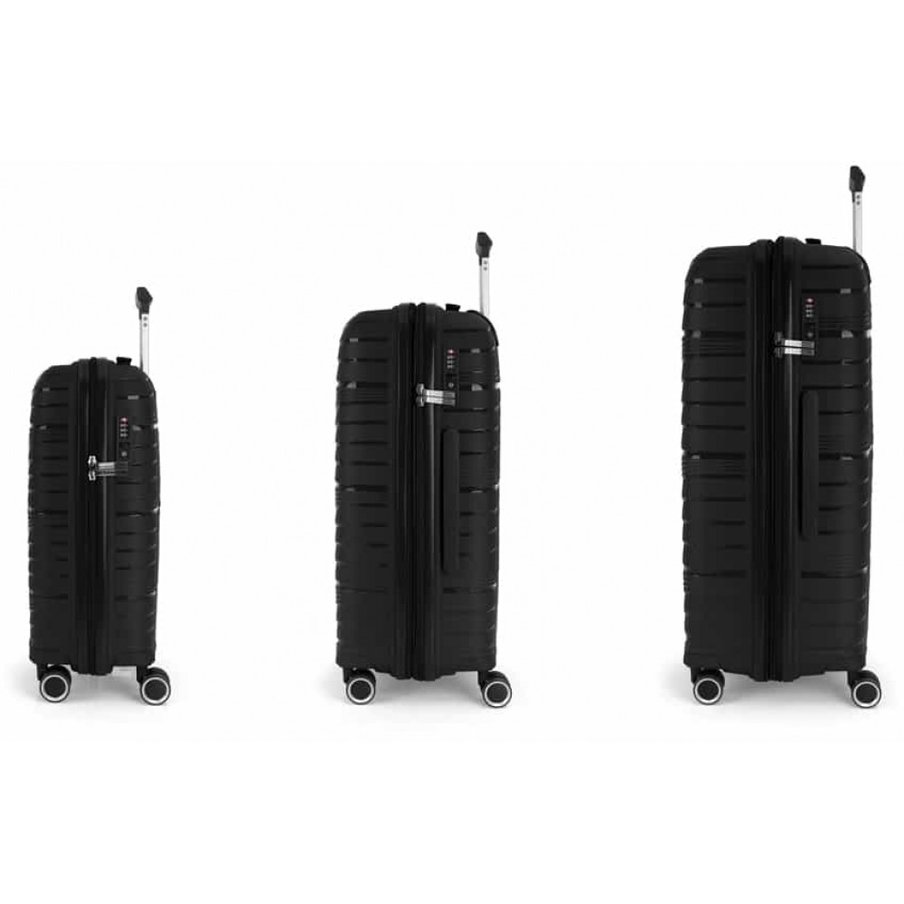 Чемодан Gabol Kiba (M) Black (122046-001)