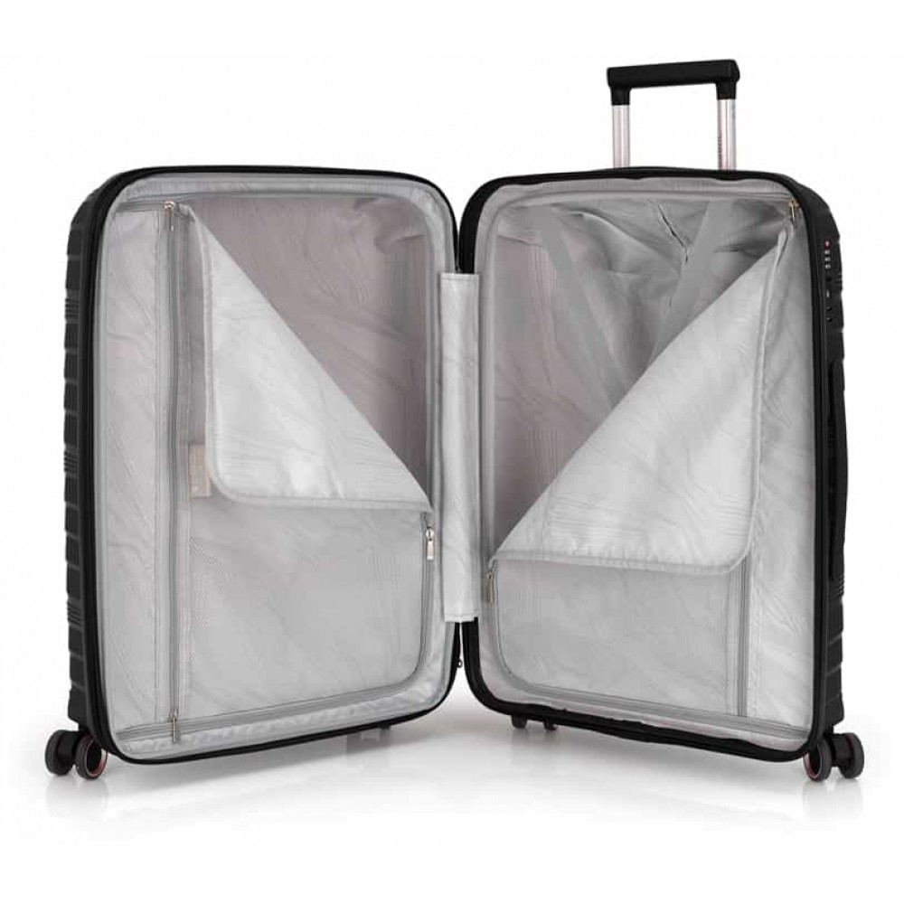 Чемодан Gabol Kiba (M) Black (122046-001)