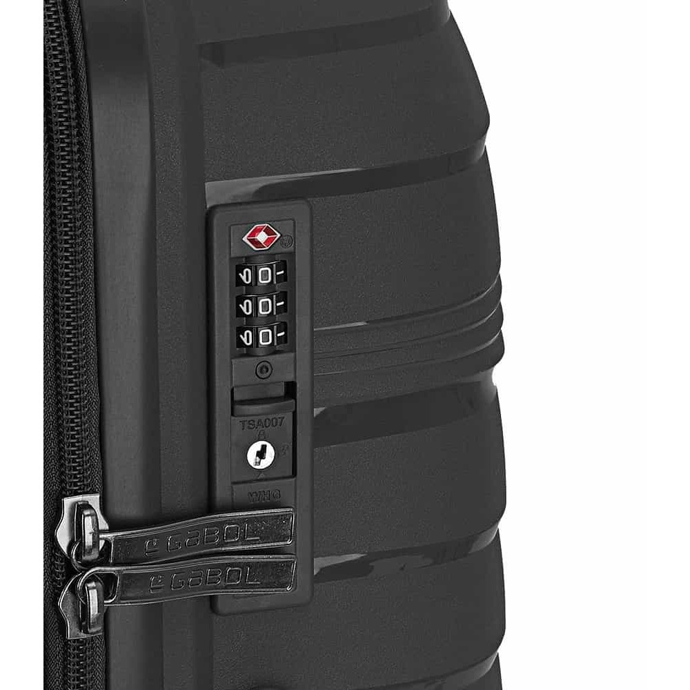 Чемодан Gabol Kiba (M) Black (122046-001)