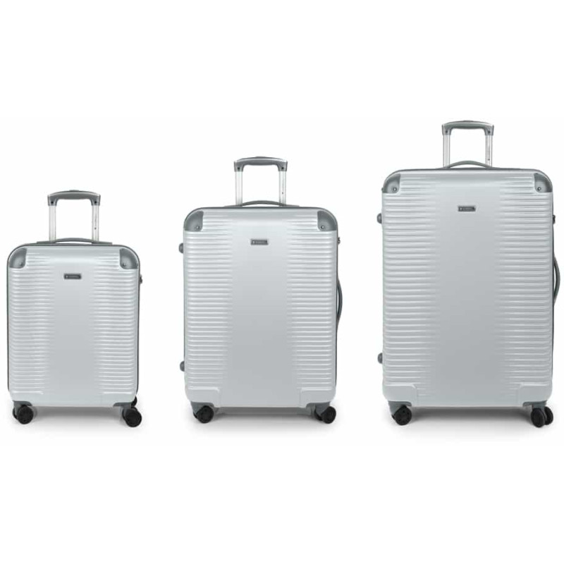 Чемодан Gabol Balance XP (L) Silver (123447-022)