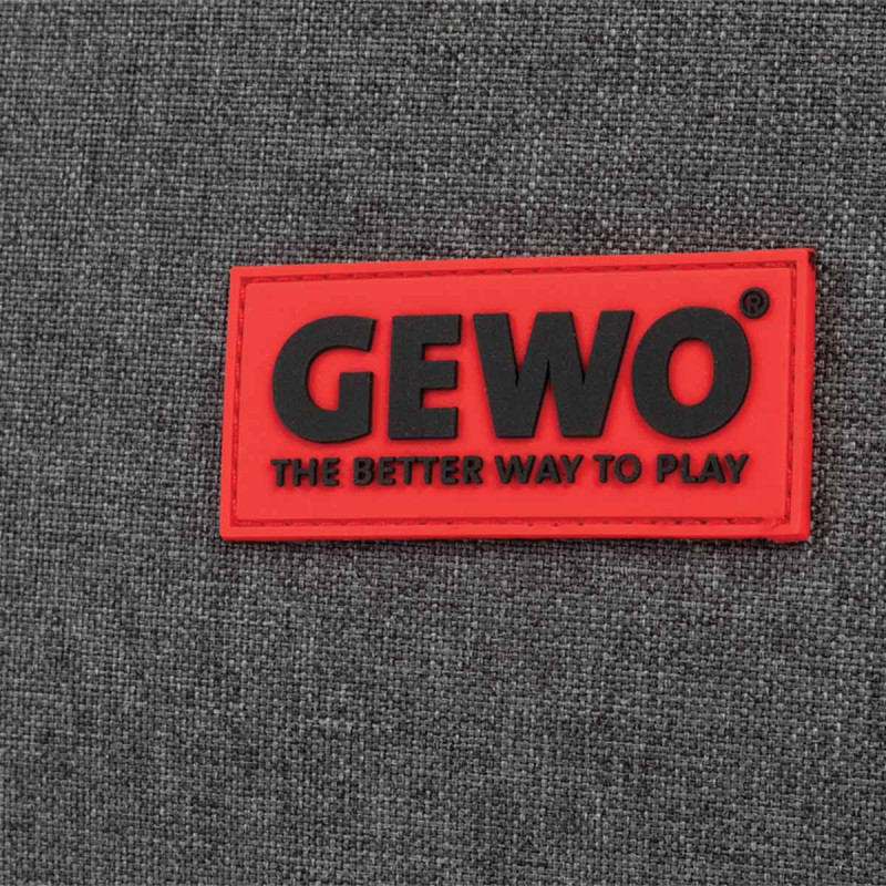 Чехол для ракетки Gewo Single Cover Spy Grey/Red (113498230)