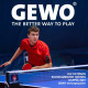 Ракетка для настольного тенниса Gewo Standard Pro FL (600300001)