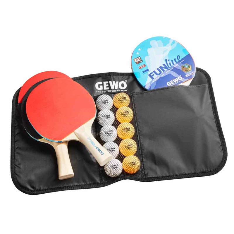 Набор для настольного тенниса Gewo Fun Time 4 Bats 10 Balls (96980000)