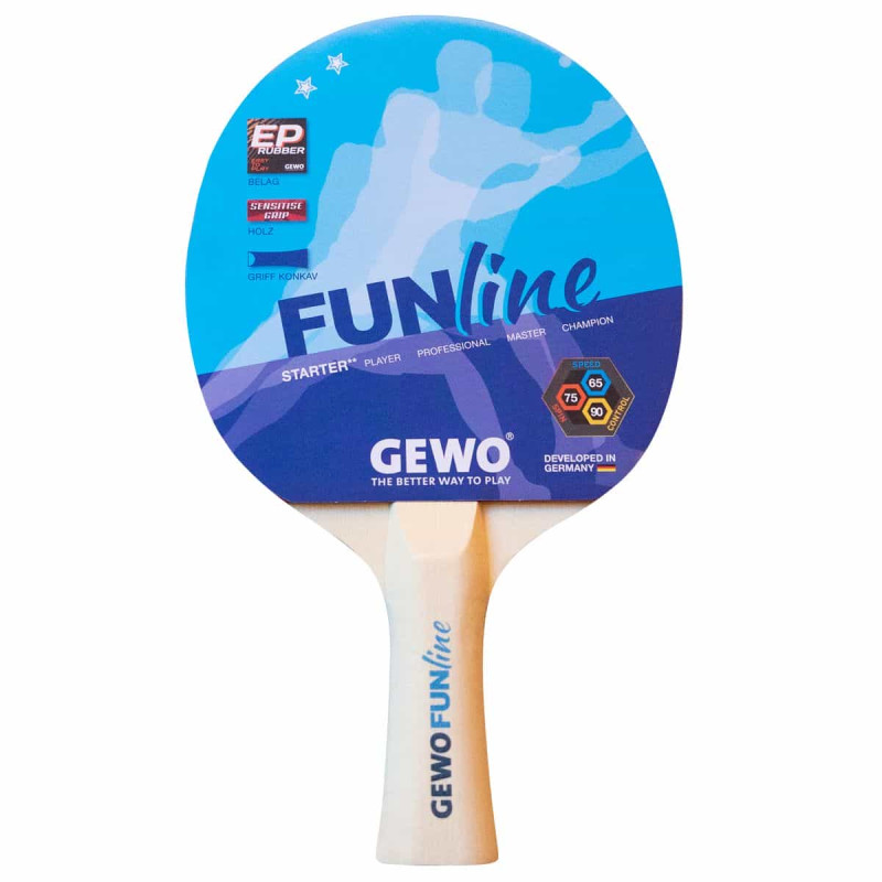 Набор для настольного тенниса Gewo Fun Time 4 Bats 10 Balls (96980000)
