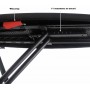 Дошка для прасування Rolser K-Surf Black Tube Plata (K07002-1029)