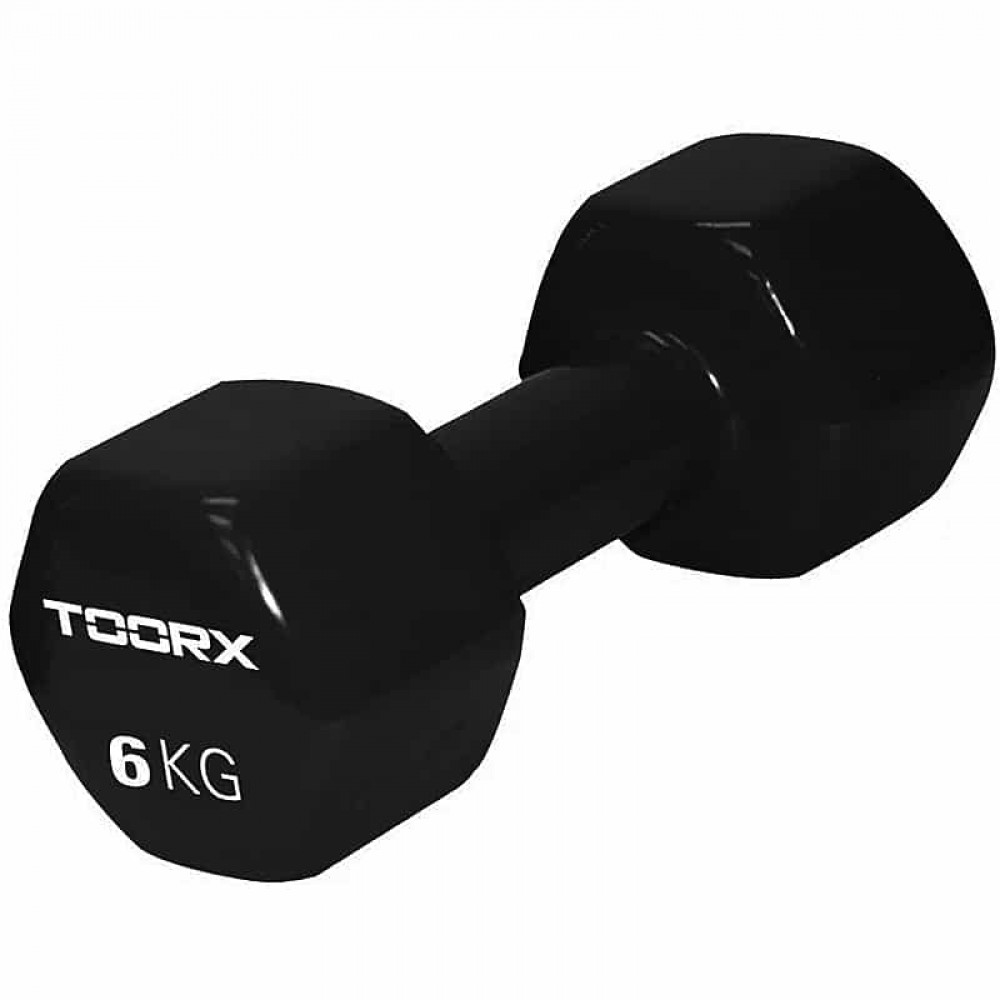 Гантель для фитнеса Toorx Vinyl 6 кг (MV-6)