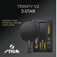 Ракетка для настільного тенісу Stiga Trinity 3 Star ver.2 FL (1213-1208-35)