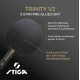 Ракетка для настільного тенісу Stiga Trinity 3 Star ver.2 FL (1213-1208-35)