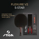 Ракетка для настільного тенісу Stiga Flexure 5 Star ver.2 FL (1215-1205-35)