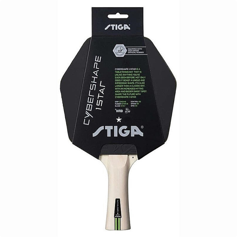 Ракетка для настольного тенниса Stiga Cybershape 1 Star FL (1211-0906-35)