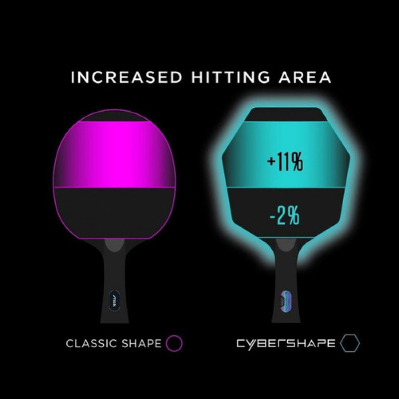 Ракетка для настольного тенниса Stiga Cybershape 1 Star FL (1211-0906-35)