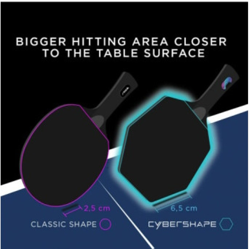 Ракетка для настольного тенниса Stiga Cybershape 1 Star FL (1211-0906-35)