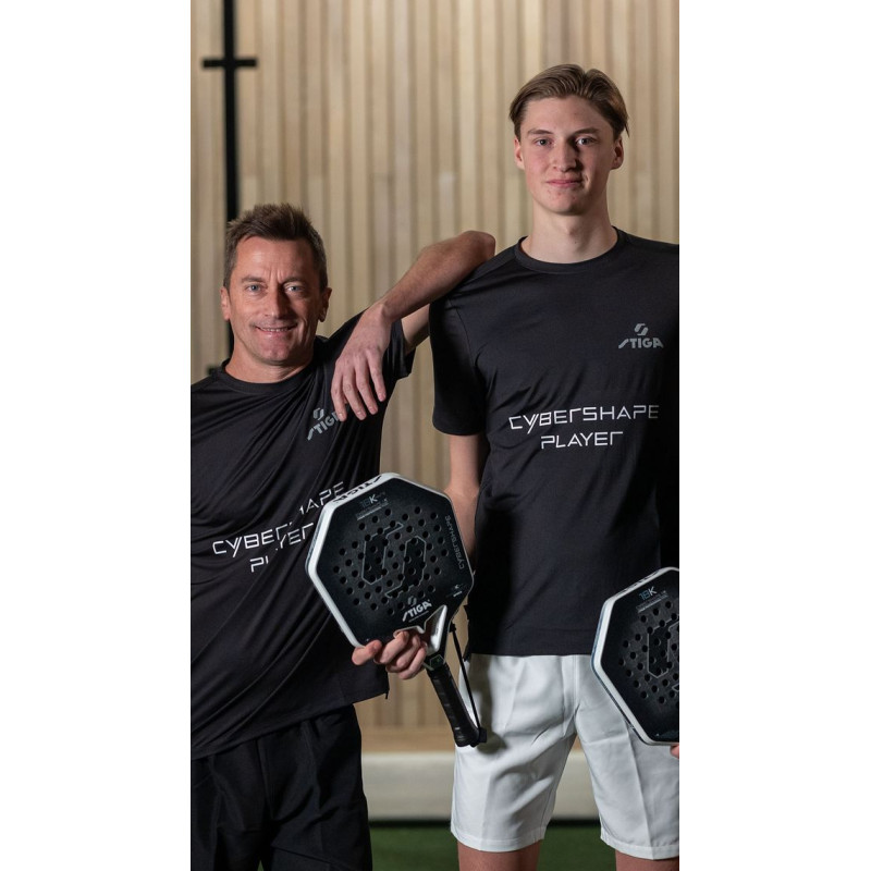 Ракетка для падел тенісу Stiga Racket Cybershape 18K (2202-1701-03)