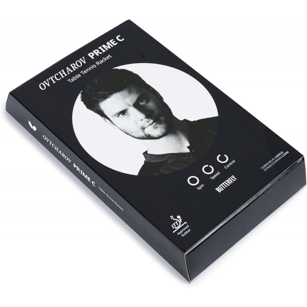 Ракетка для настільного тенісу Butterfly Ovtcharov Prime C (Carbon) FL (1215-4016-01)