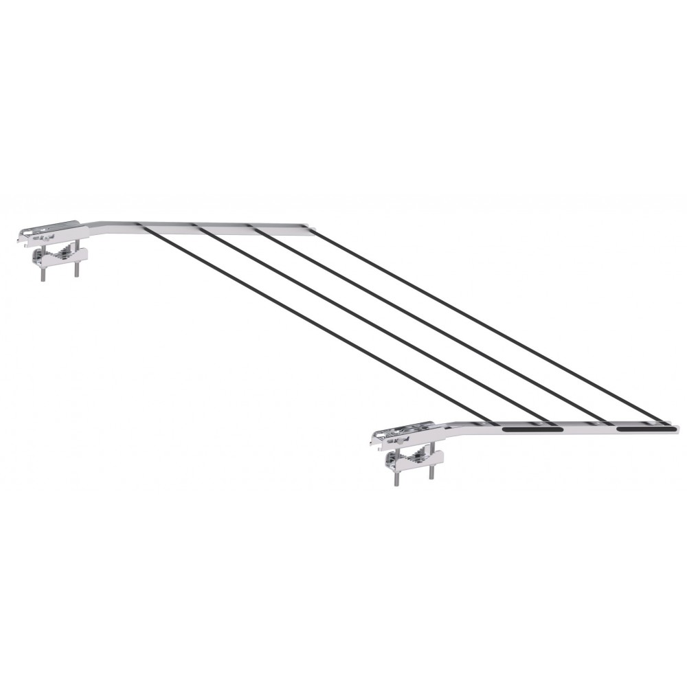 Сушарка для білизни навісна Colombo Balcony with clamps (STZAN2)