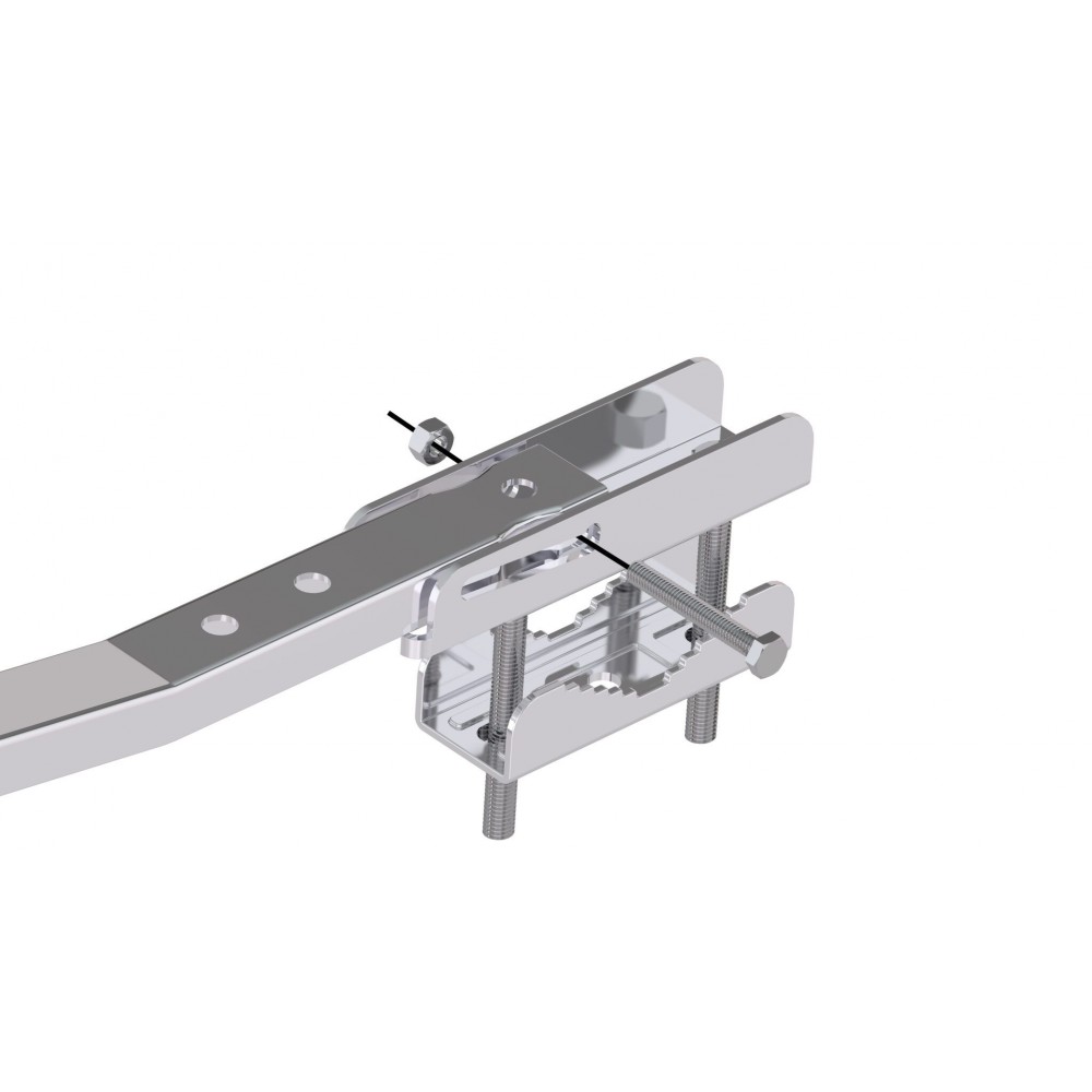 Сушарка для білизни навісна Colombo Balcony with clamps (STZAN2)