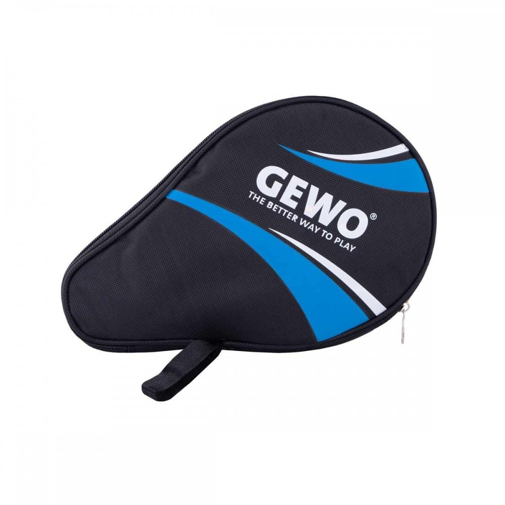 Чехол для ракетки Gewo Round Cover Master с отделением для мячей Black/Blue (89679165)