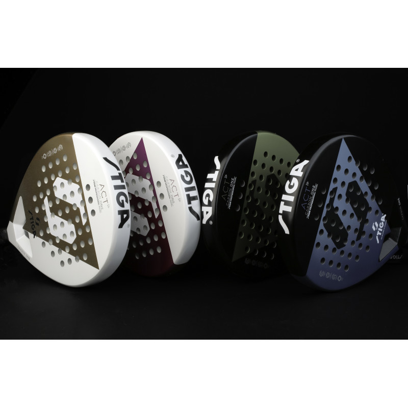Ракетка для падел тенісу Stiga Racket ACT Black/Blue (2202-0916-01)
