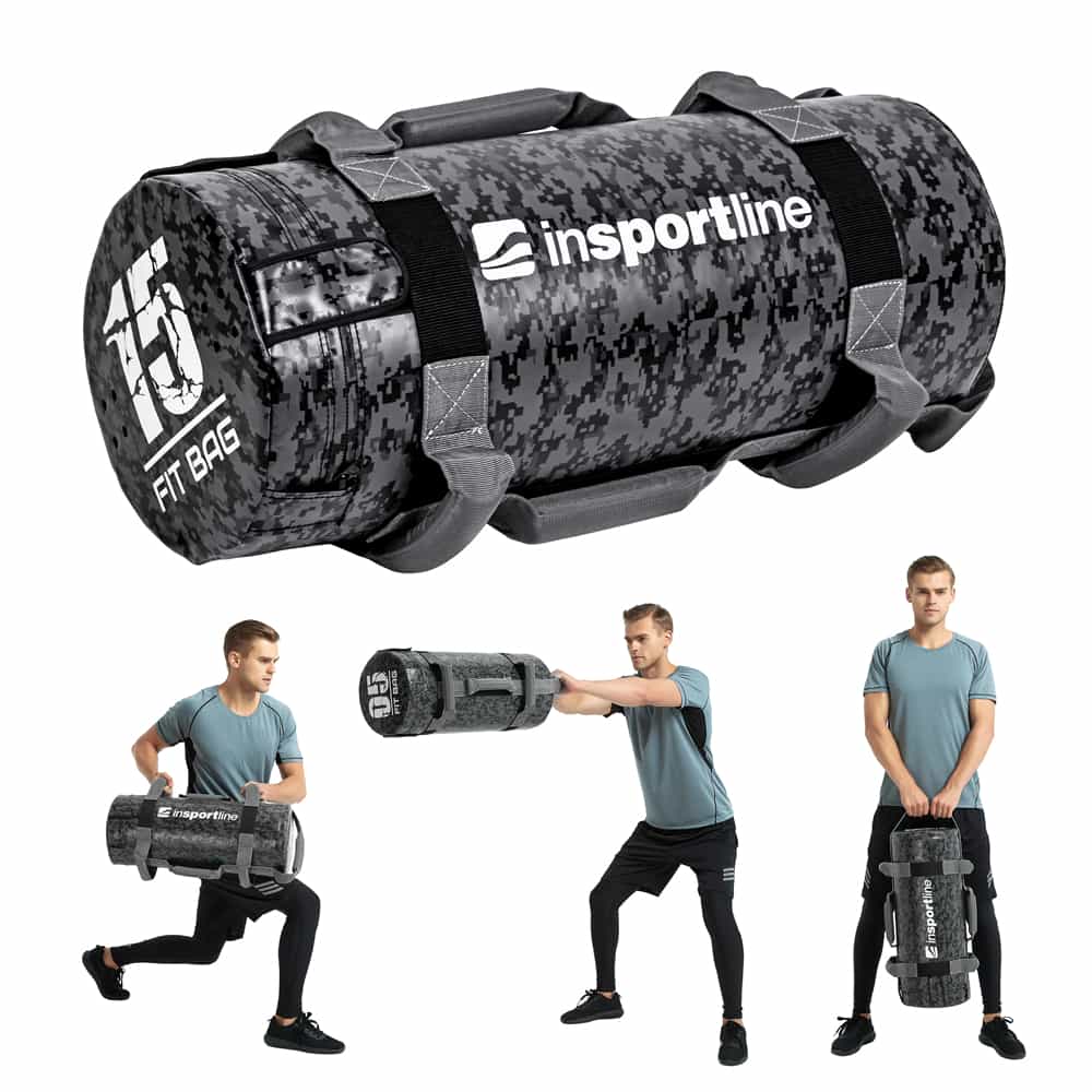 Мішок з піском для тренувань Fitness Crossfit inSPORTline Fitbag Camu 15 кг