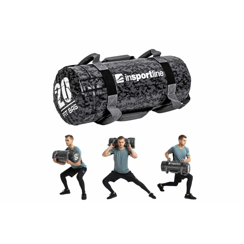 Мішок з піском для тренувань Fitness Crossfit inSPORTline Fitbag Camu 20 кг