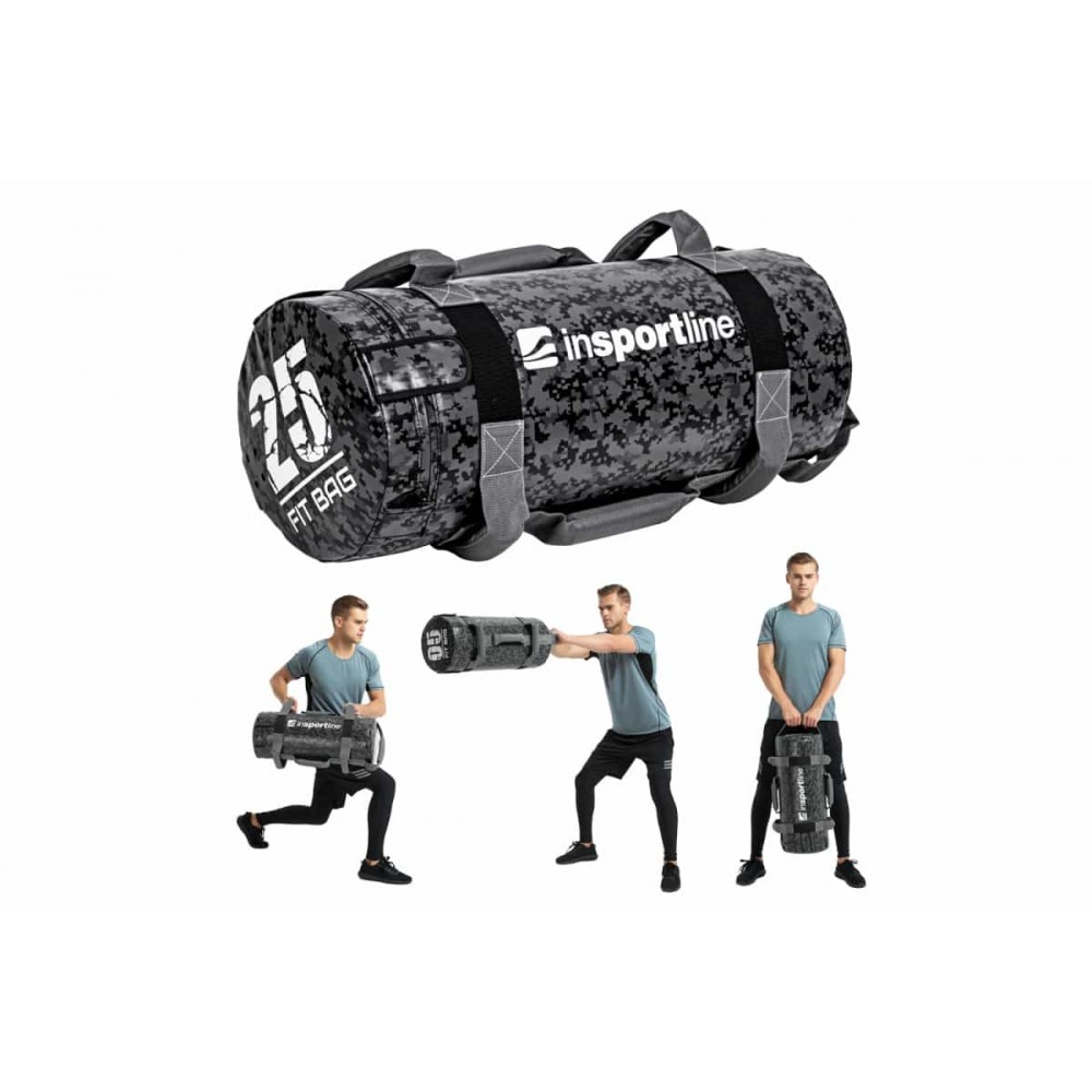 Мішок з піском для тренувань Fitness Crossfit inSPORTline Fitbag Camu 25 кг