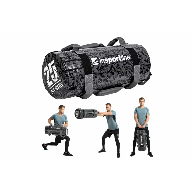 Мешок с песком для тренировок Fitness Crossfit inSPORTline Fitbag Camu 25 кг