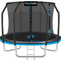 Батут Thunder Elite 252 см з внутрішньою сіткою та драбинкою