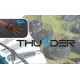 Батут Thunder Elite 252 см з внутрішньою сіткою та драбинкою