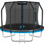 Батут Thunder Elite 312 см с внутренней сеткой и лестницей
