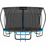 Батут Thunder Ultra 490 см Blue с внутренней сеткой и лестницей