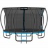 Батут Thunder Ultra 490 см Blue з внутрішньою сіткою та драбинкою