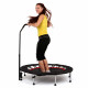Фитнес батут с поручнем InSportLine Profi Digital 140 см