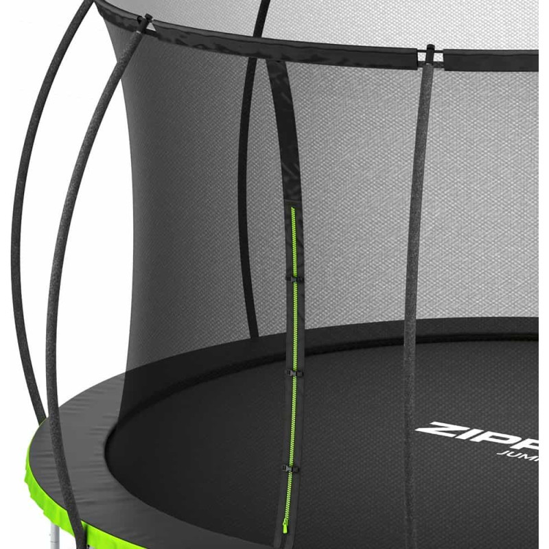 Батут Zipro Jump Pro Premium 435 см із внутрішньою сіткою та драбинкою
