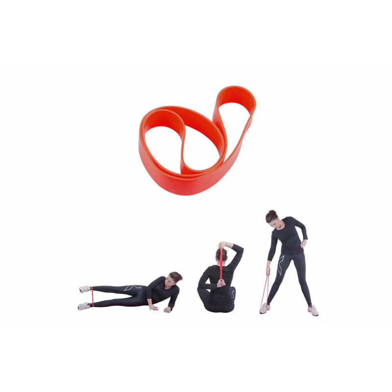 Тренувальна стрічка inSPORTline Hangy Medium 27,5 см - червона