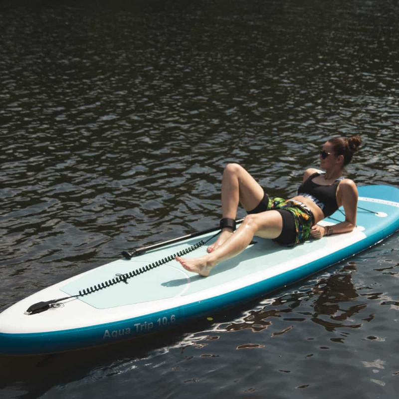 Надувная SUP доска с веслом и аксессуарами WORKER WaveTrip 10'6"