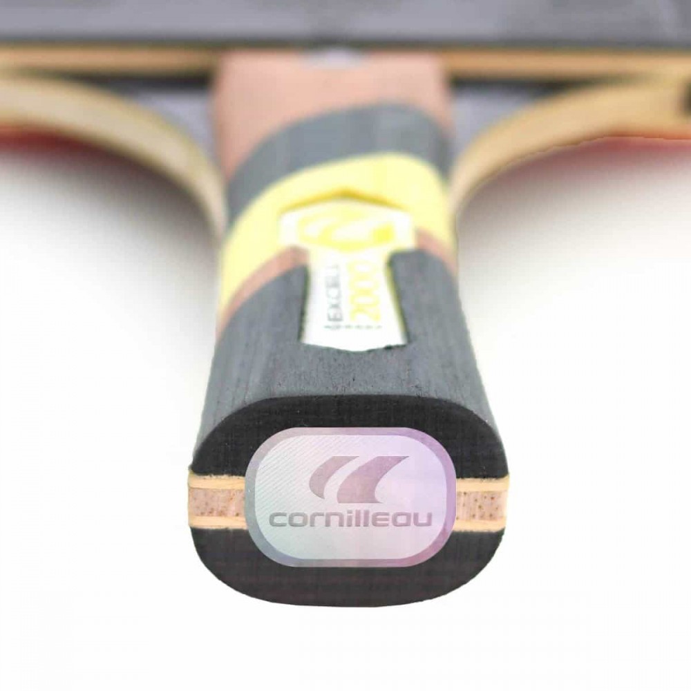 Ракетка для настільного тенісу CORNILLEAU EXCELL CARBON 2000 червона 412000
