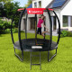 Батут inSPORTline Flea PRO 183 см с сеткой и лестницей