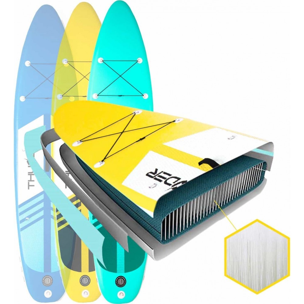 Надувная SUP доска THUNDER COAST YELLOW 320