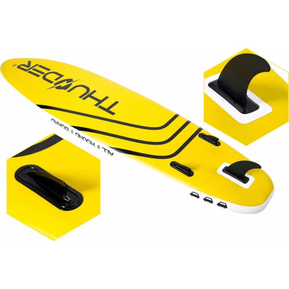 Надувная SUP доска THUNDER COAST YELLOW 320