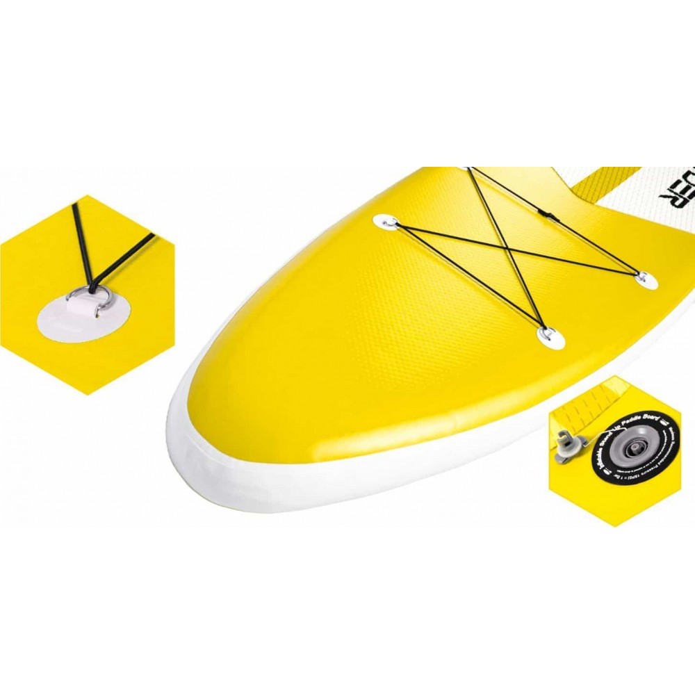 Надувная SUP доска THUNDER COAST YELLOW 320