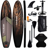 Надувная SUP доска THUNDER WOOD 320