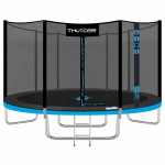 Батут Thunder Outside Pro 366 см Blue с сеткой и лестницей