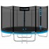 Батут Thunder Outside Pro 366 см Blue з сіткою та драбинкою
