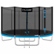 Батут Thunder Outside Pro 427 см Blue с сеткой и лестницей
