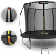 Батут Outtec Premium 312 см Black з сіткою та драбинкою