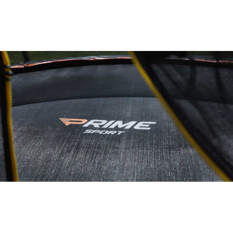 Батут PRIME SPORT 305 см Orange з сіткою та драбинкою